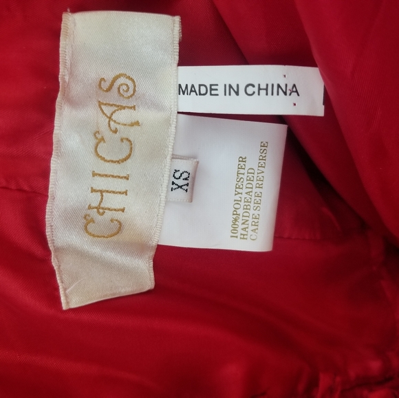 Fancy red dress - Picture 3 of 10